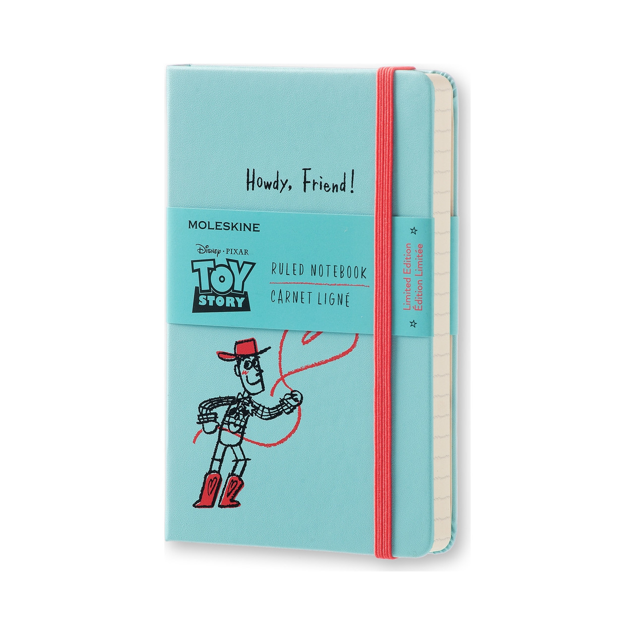 Блокнот Moleskine Limited Toy Story кишеньковий 192 сторінки Блакитний в лінію 9х14 см (8051272893120)