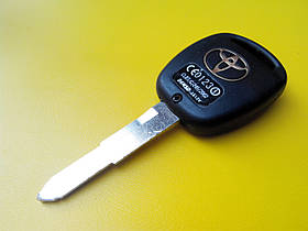 Заготівка автомобільна Toyota з місцем під 2 кнопки T-002