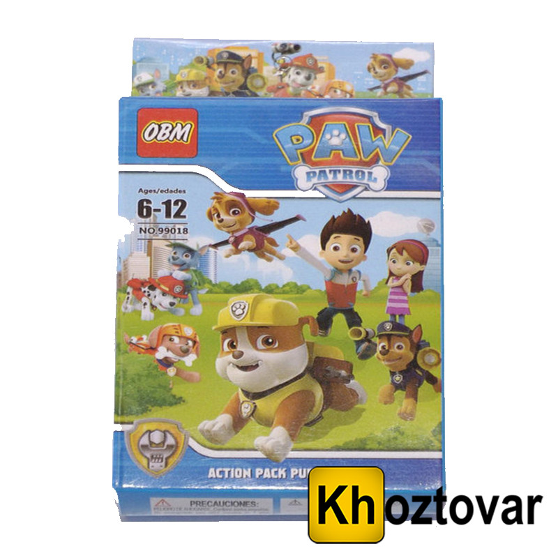 Фігурка-конструктор OBM "Крипиш" <unk> Paw Patrol