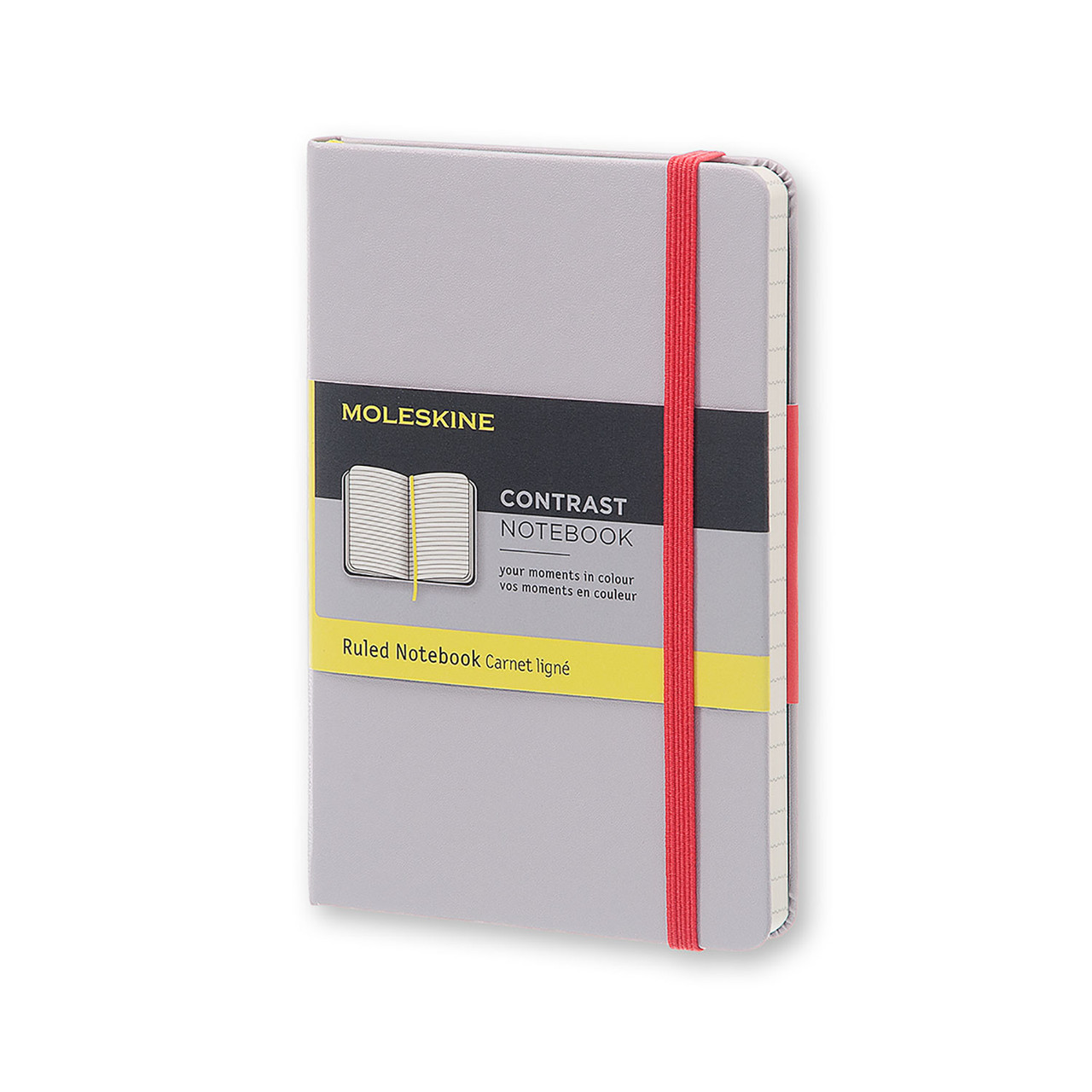 Блокнот Moleskine Limited Contrast кишеньковий 192 сторінки Айстра в лінію 9х14 см (8055002851398)