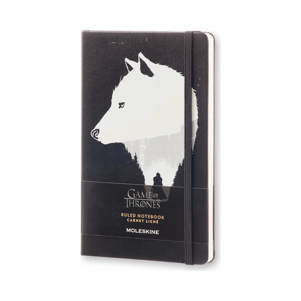 Блокнот Moleskine Limited Game of Thrones середній 240 сторінок Чорний в лінію 13х21 см, фото 1
