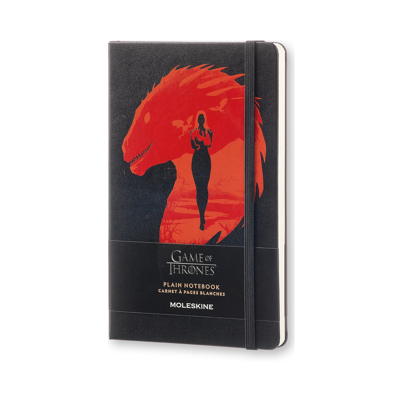 Блокнот Moleskine Limited Game of Thrones середній 240 сторінок Чорний нелінований 13х21 см (8051272893106)