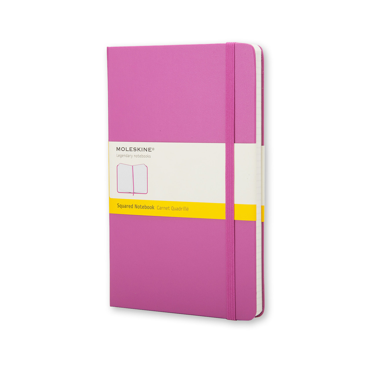 Блокнот Moleskine Classic Рожевий кишеньковий 192 сторінки в клітинку 9х14 см (9788866136408)