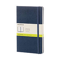 Блокнот Moleskine Classic Сапфир средний 240 страниц нелинованный 13х21 см (8051272893687)