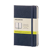 Блокнот Moleskine Classic Сапфир карманный 192 страницы нелинованный 9х14 см (8051272893649)