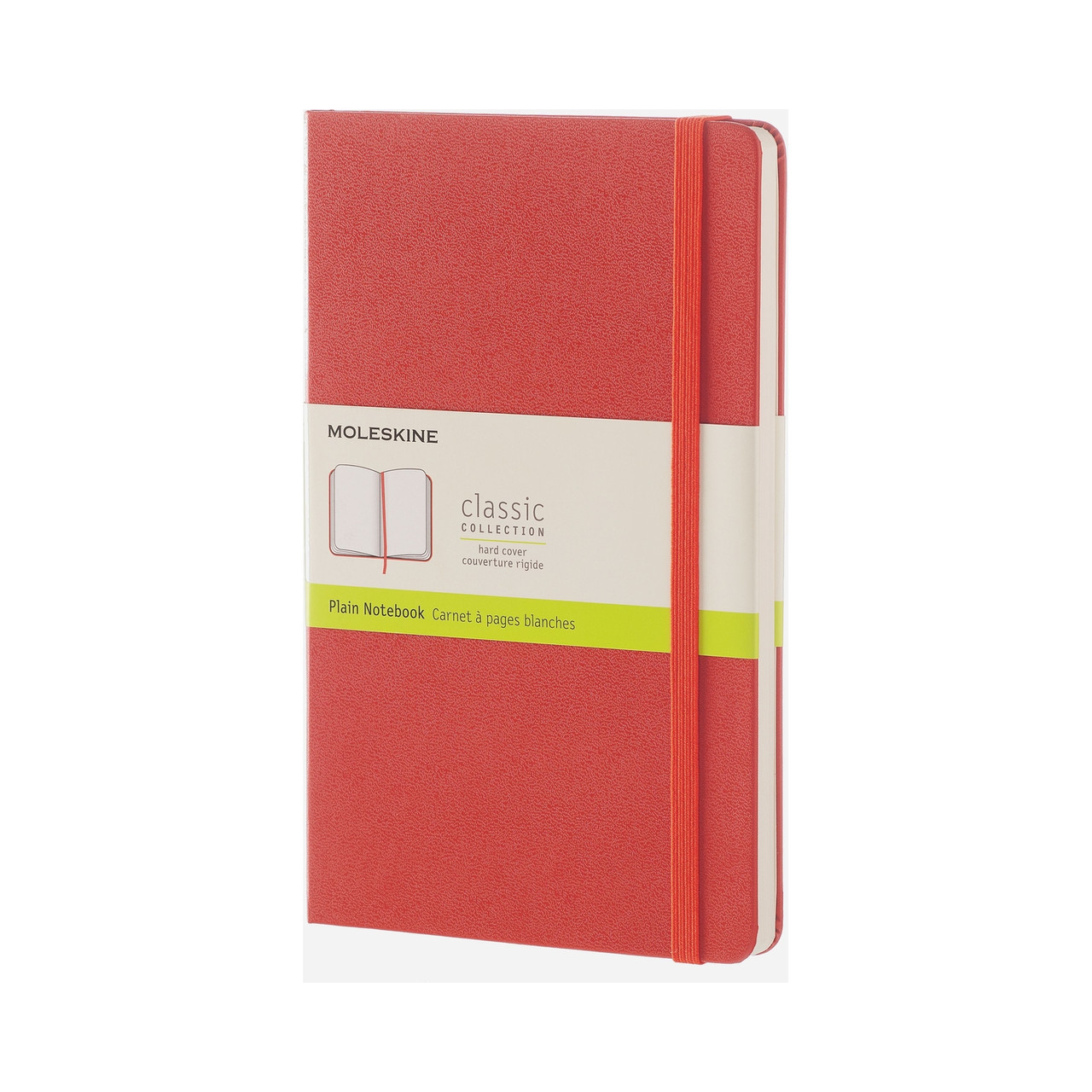 Блокнот Moleskine Classic Помаранчевий середній 240 сторінок нелінований 13х21 см (8051272893694)