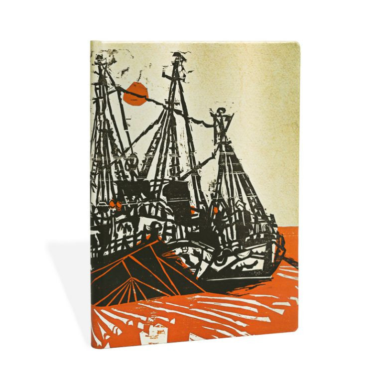Блокнот Paperblanks Алістар Белл Причал середній 13х18 см в лінію (9781439731819)