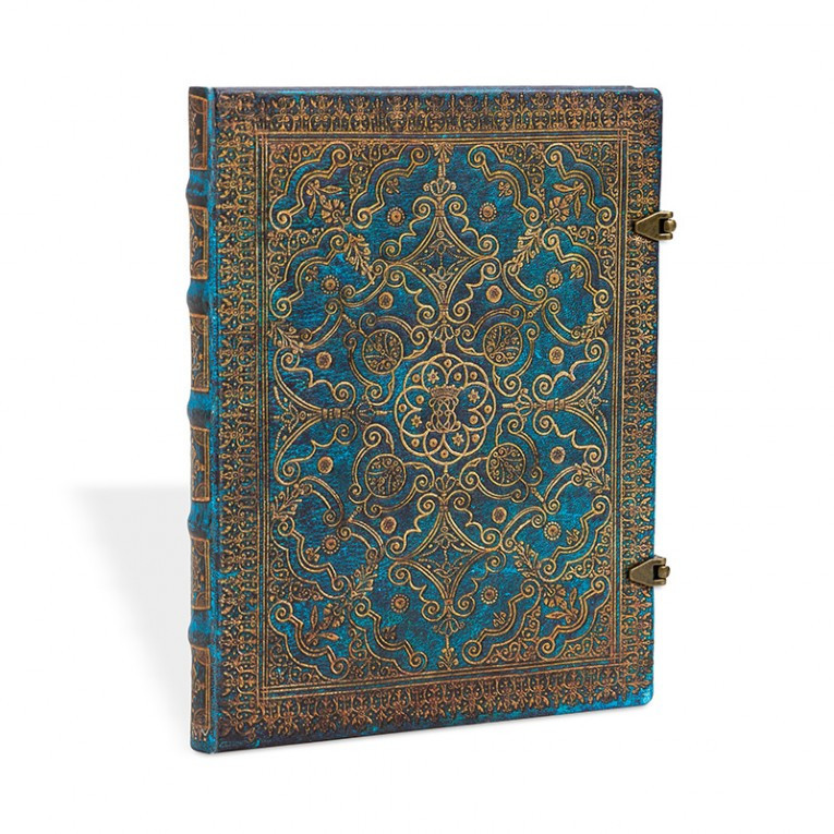 Блокнот Paperblanks Еквінокс Лазурний великий 18х23 см в лінію (9781439726785)
