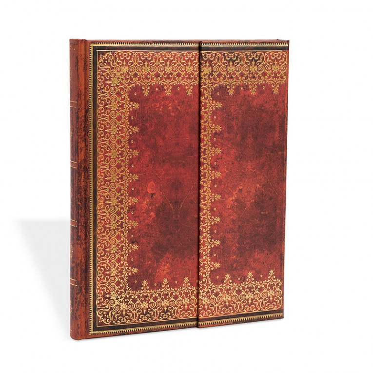 Блокнот Paperblanks Стара шкіра Фольговані тиснення великий 18х23 см в лінію (9781551562841)