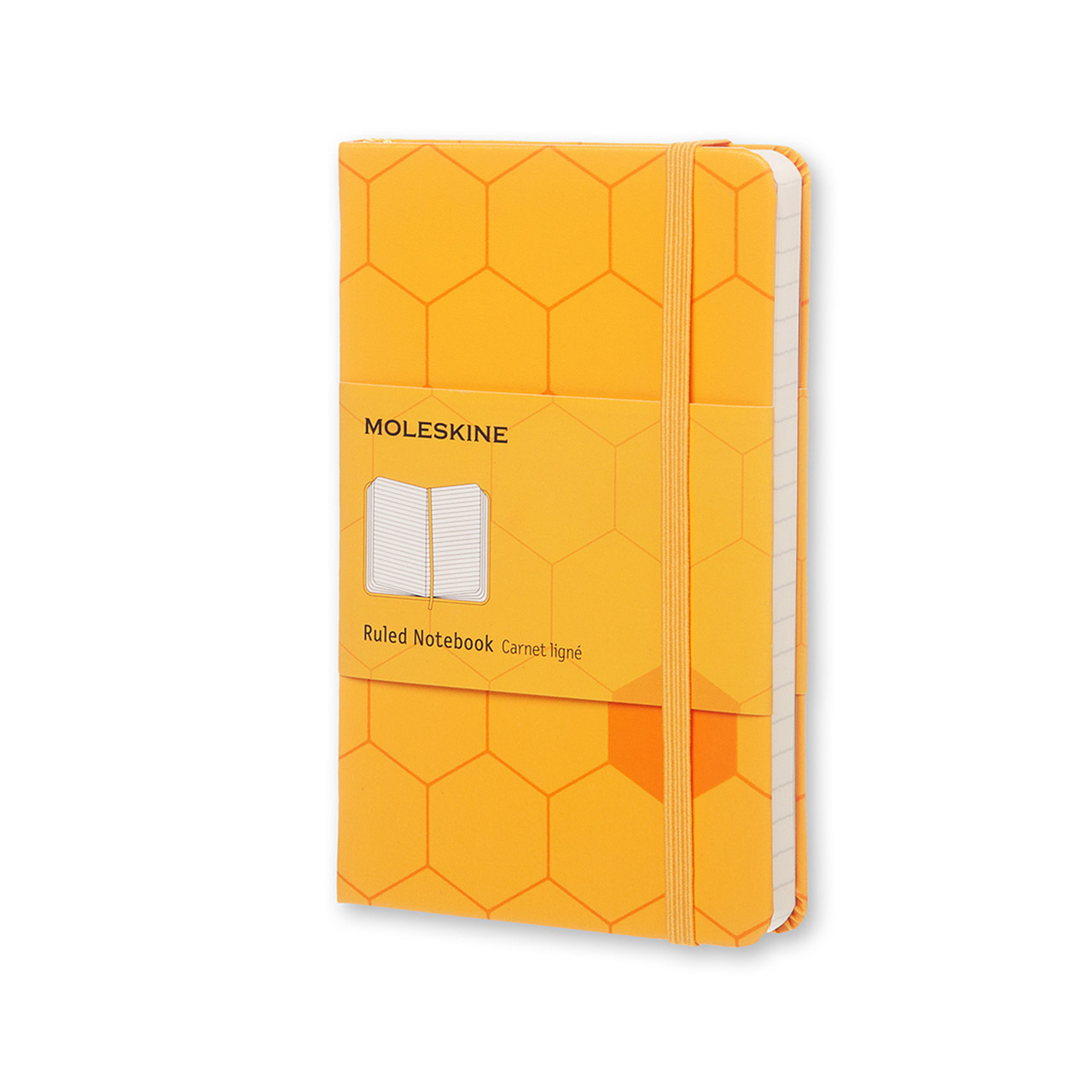 Блокнот Moleskine Limited Honey кишеньковий 192 сторінки в лінію Жовтий 9х14 см (9788867324231)