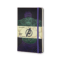 Блокнот Moleskine Limited Avengers средний 240 страниц в линию Халк 13х21 см (8055002852715)