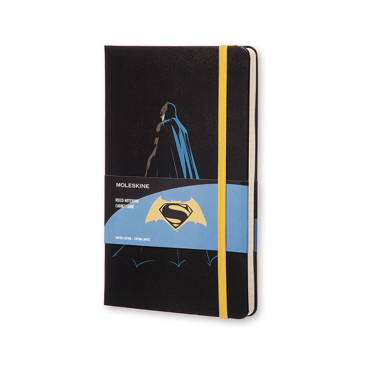 Блокнот Moleskine Limited Batman vs Superman середній 240 сторінок в лінію Бетмен 13х21 см (8055002851527)