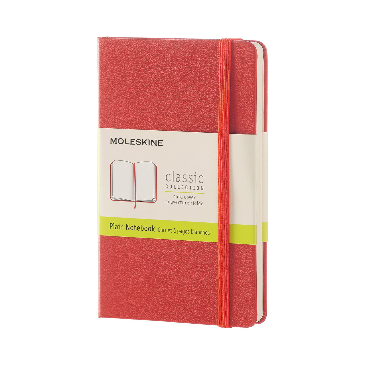 Блокнот Moleskine Classic Помаранчевий кишеньковий 192 сторінки нелінований 9х14 см (8051272893656)