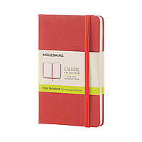 Блокнот Moleskine Classic Оранжевый карманный 192 страницы нелинованный 9х14 см (8051272893656)