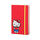 Блокнот Moleskine Limited Hello Kitty кишеньковий 192 сторінки Червоний в лінію 9х14 см (8055002852982), фото 2