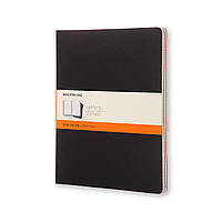 Блокнот Moleskine Cahier Черный XXL 120 страниц в линию (21х30 см) (8055002851442)