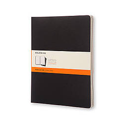 Блокнот Moleskine Cahier Чорний XXL 120 сторінок в лінію (21х30 см) (8055002851442)