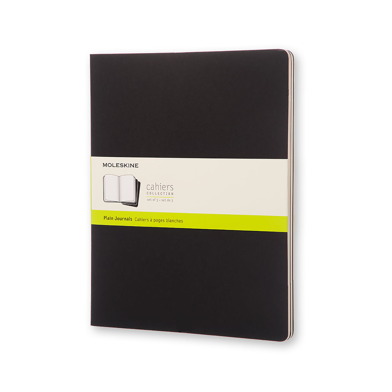 Блокнот Moleskine Cahier Чорний XXL 120 сторінок нелінований (21х30 см) (8055002851466)