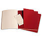Блокнот Moleskine Cahier Бордовий Великий 120 сторінок в лінію 19х25 см (9788862931076), фото 4