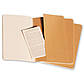 Блокнот Moleskine Cahier Бежевий середній 80 сторінок в клітинку 13х21 см (9788883704994), фото 5