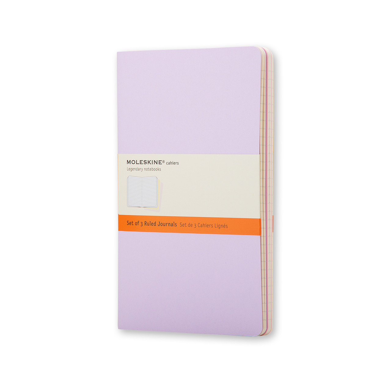 Блокнот Moleskine Cahier Пастельний середній 80 сторінок в лінію 13х21 см (CHA16)