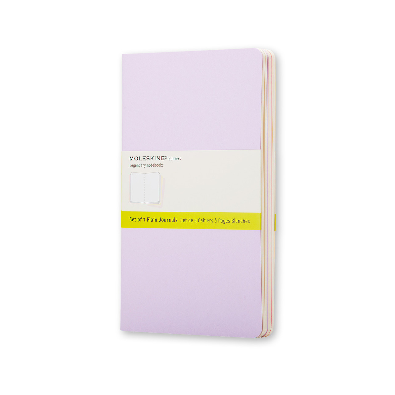 Блокнот Moleskine Cahier Пастельний середній 80 сторінок нелінований 13х21 см (9788867320622)