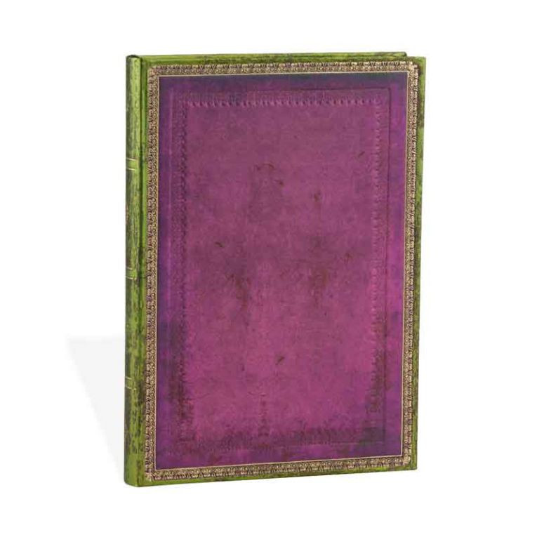 Блокнот Paperblanks Стара Шкіра Класичний середній 13х18 см в лінію Рожевий (9781439735244)
