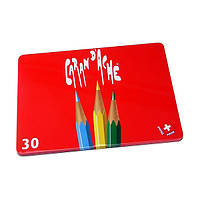 Набор карандашей Caran d'Ache Red Line металлический бокс, 30 цветов 288.430