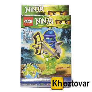 Фігурка-конструктор для дітей від 6 до 12 років "Ніндзяго. Джей" LEBQ Ninja №1759