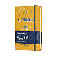 Блокнот Moleskine Limited Peter Pan карманный 192 страницы в линию Желтый 9х14 см (8055002855471)