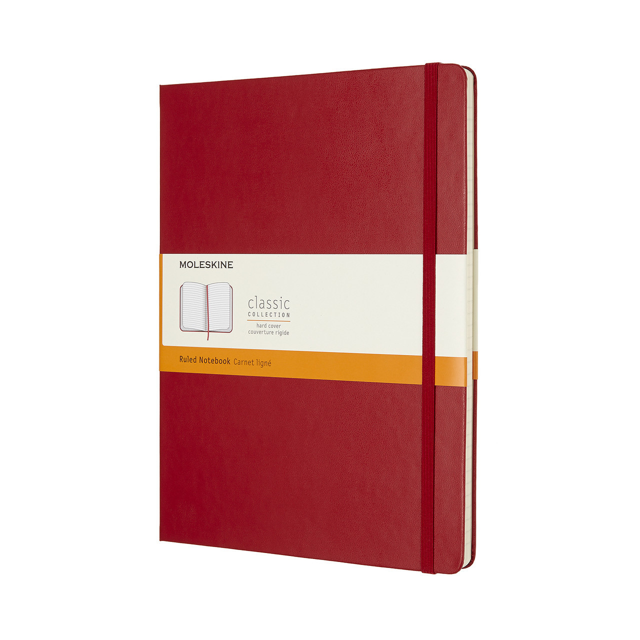 Блокнот Moleskine Classic Червоний Великий 192 сторінки в лінію 19х25 см (8055002855082)