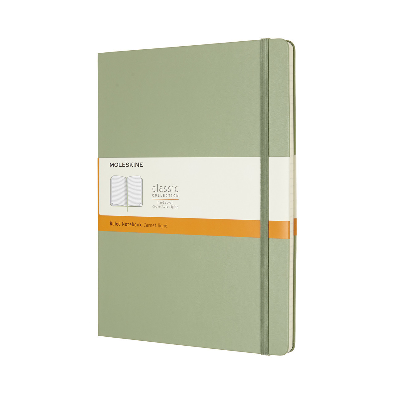 Блокнот Moleskine Classic М'ятний Великий 192 сторінки в лінію 19х25 см (8055002855143)