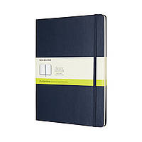 Блокнот Moleskine Classic Сапфир большой 192 страницы нелинованный 19х25 см (8055002855136)