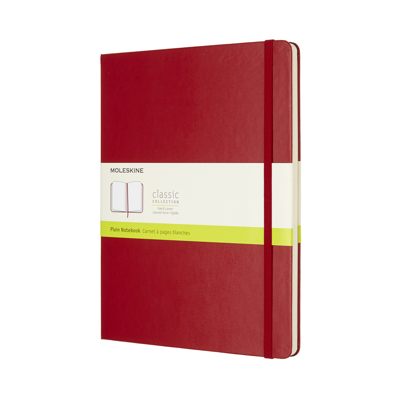 Блокнот Moleskine Classic Червоний Великий 192 сторінки нелінований 19х25 см (8055002855105)