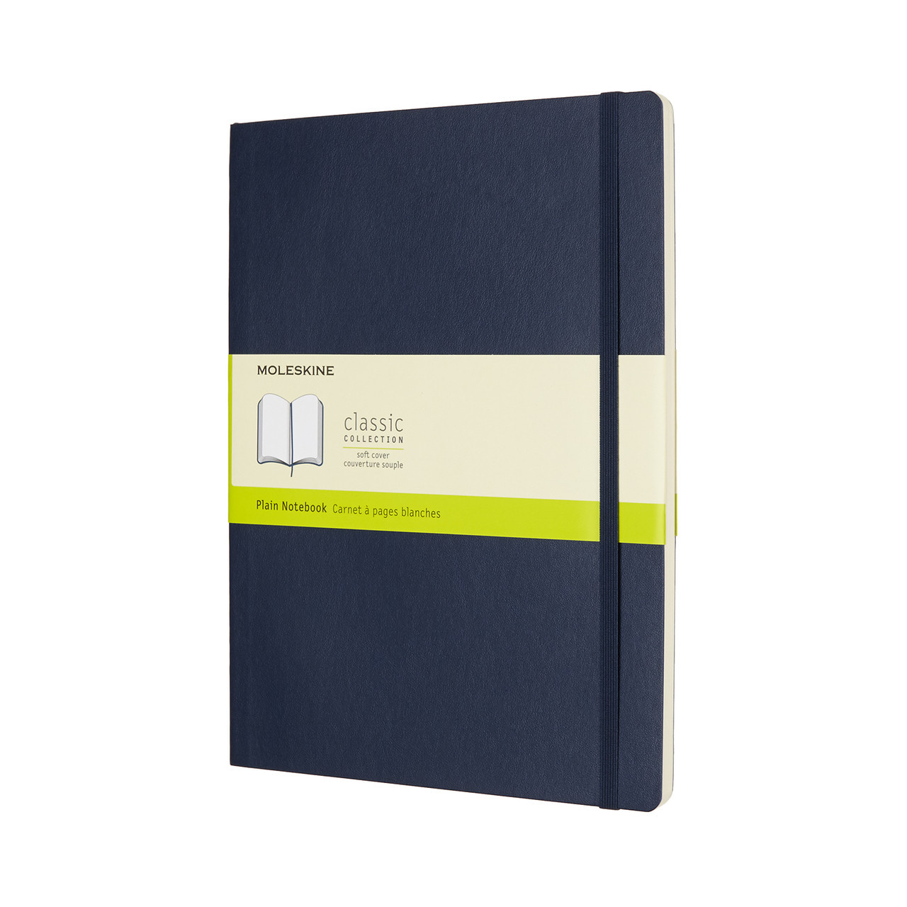 Блокнот Moleskine Classic Сапфір Великий 192 сторінки нелінований М'який 19х25 см (8055002854788)