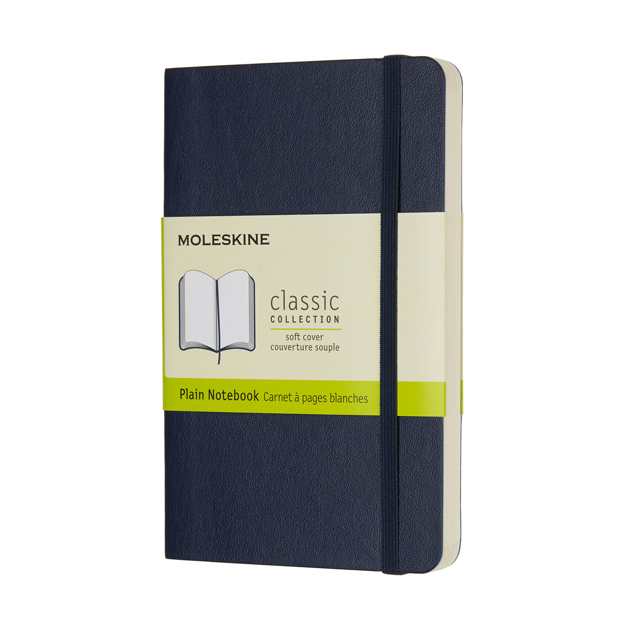 Блокнот Moleskine Classic Сапфір кишеньковий 192 сторінки нелінований М'який 9х14 см (8055002854726)