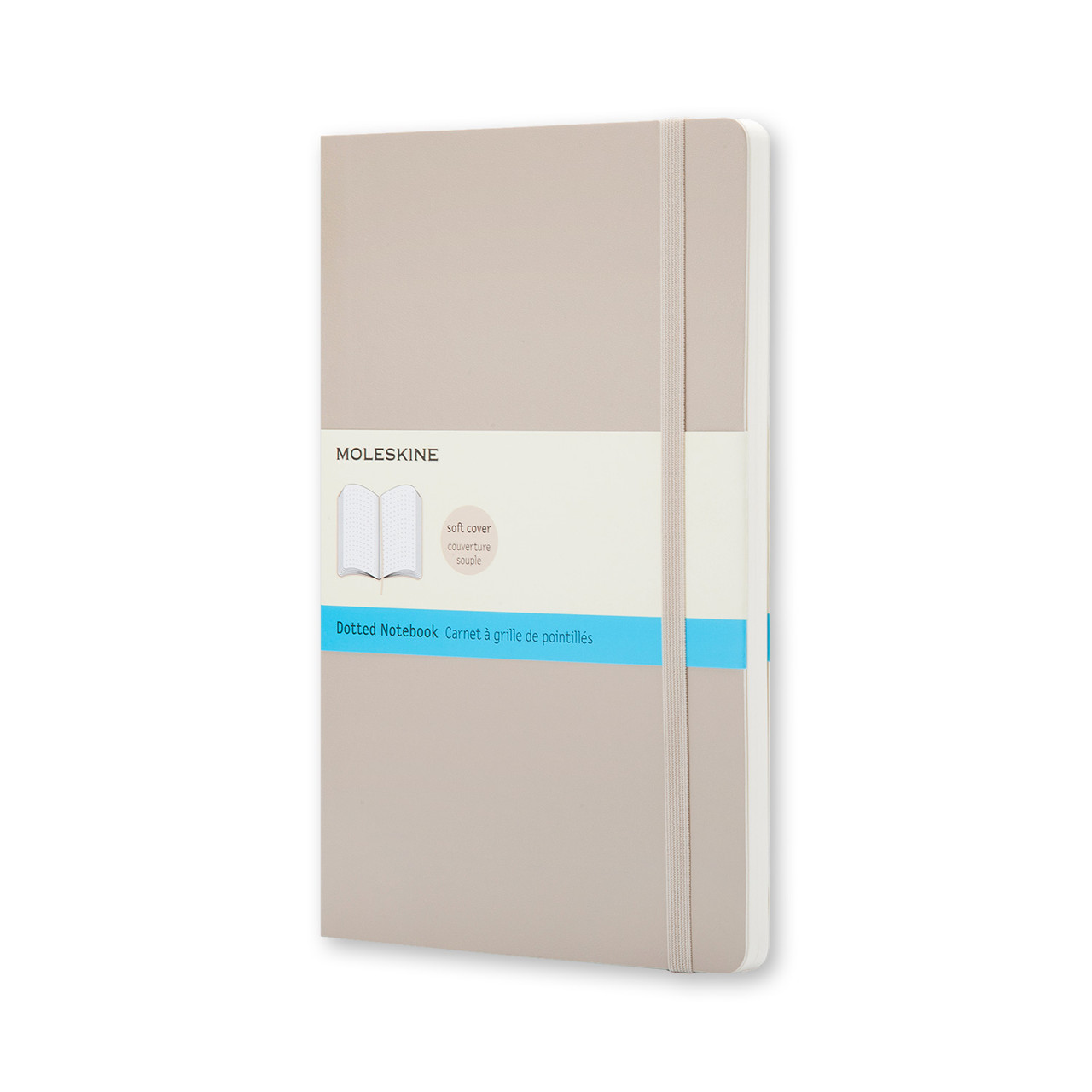 Блокнот Moleskine Classic Пшеничний кишеньковий 192 сторінки в крапку М'який 9х14 см (9788867323548)