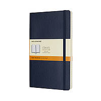 Блокнот Moleskine Classic Сапфир средний 192 страницы в линию Мягкая обложка 13х21 см (8055002854740)