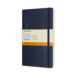 Блокнот Moleskine Classic Сапфір середній 192 сторінки в лінію М'яка обкладинка 13х21 см (8055002854740)