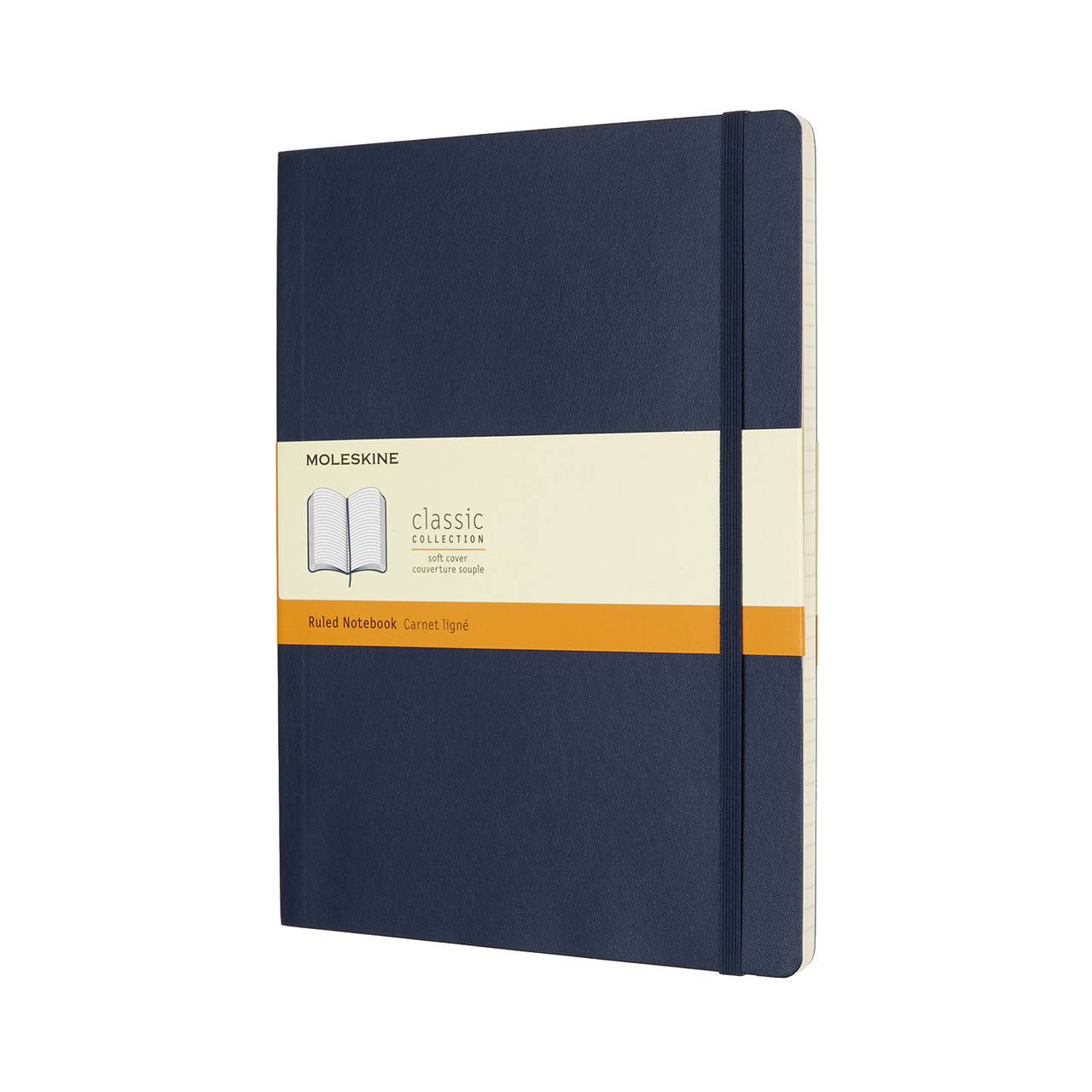 Блокнот Moleskine Classic Сапфір Великий 192 сторінки в лінію М'який 19х25 см (8055002854771)