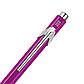 Ручка Caran d'Ache 849 Metal-X Фиолетова (0,7 мм) (849.350) (7610186029226), фото 3
