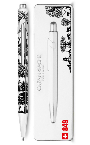 Ручка Caran d'Ache 849 Totally Swiss Ліс + box 849.754 (7630002330169)