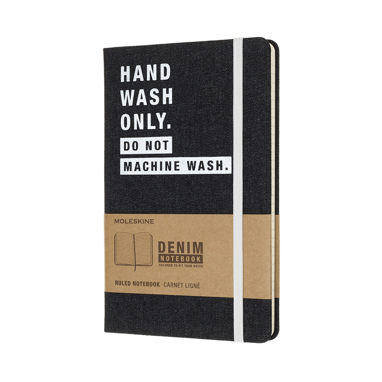 Блокнот Moleskine Limited Denim середній 240 сторінок в лінію Hand Wash 13х21 см (8058341710739)