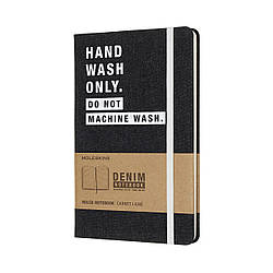 Блокнот Moleskine Limited Denim середній 240 сторінок в лінію Hand Wash 13х21 см (8058341710739)