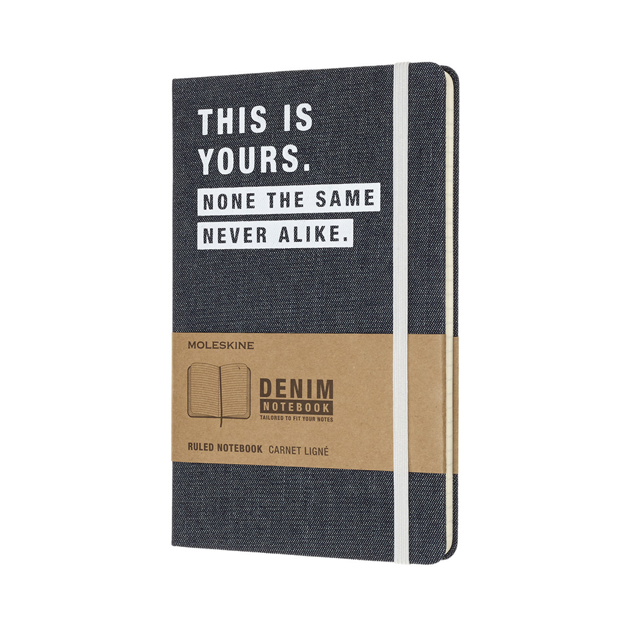 Блокнот Moleskine Limited Denim середній 240 сторінок в лінію This Is Yours 13х21 см (8058341710722)