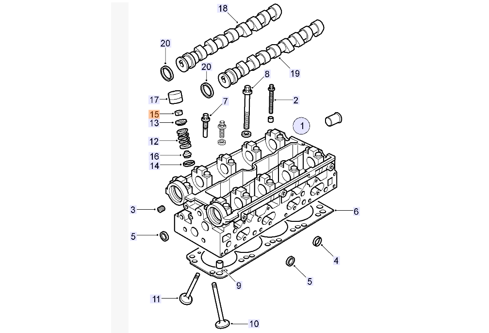 Сухарик клапана GM 90529533 для двигателей 1.0-1.8 OPEL & GM & CHEVROLET - фото 3 - id-p53470511