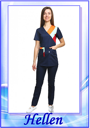 Костюм медичний "Ріо"(елітний котон), фото 1