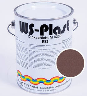 Фарба Акрилова WS-plast М 4200 AY (2,5 л) 0019 Металік Бурштин