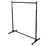 Стійка-вішало металева регульована з овальною перекладиною для одягу (від виробника), фото 3