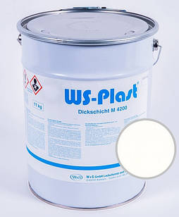 Фарба Акрилова WS-plast М 4200 AY (11кг) Білий 9010